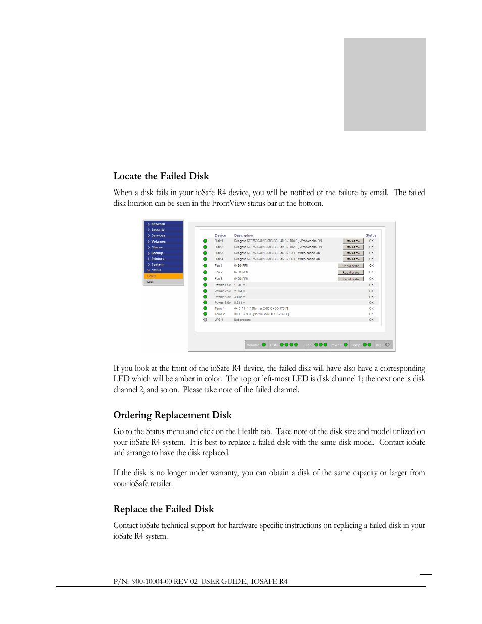 ioSafe R4 User Manual | Page 101 / 113
