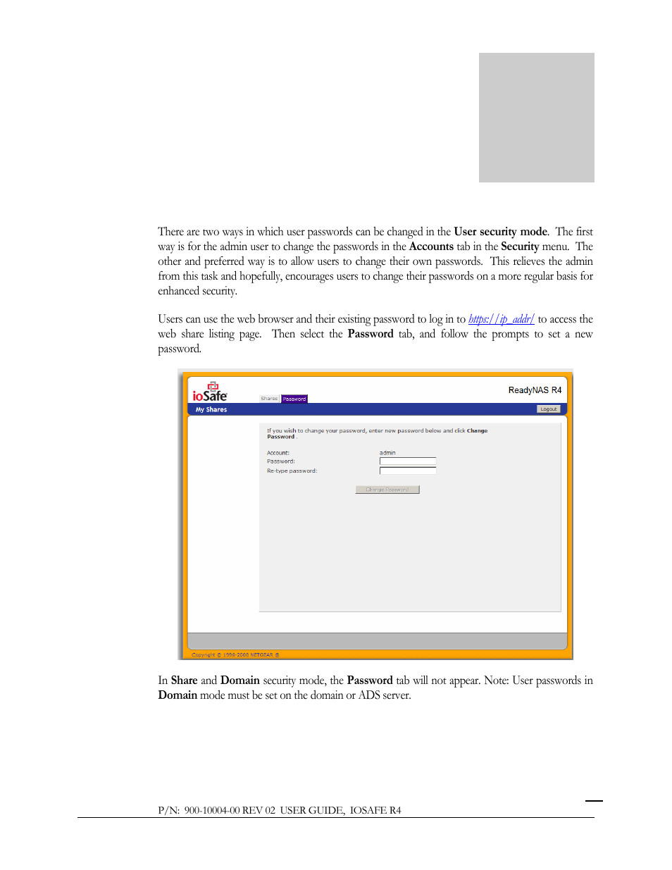 ioSafe R4 User Manual | Page 107 / 113
