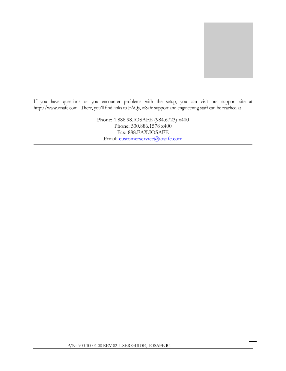 ioSafe R4 User Manual | Page 113 / 113