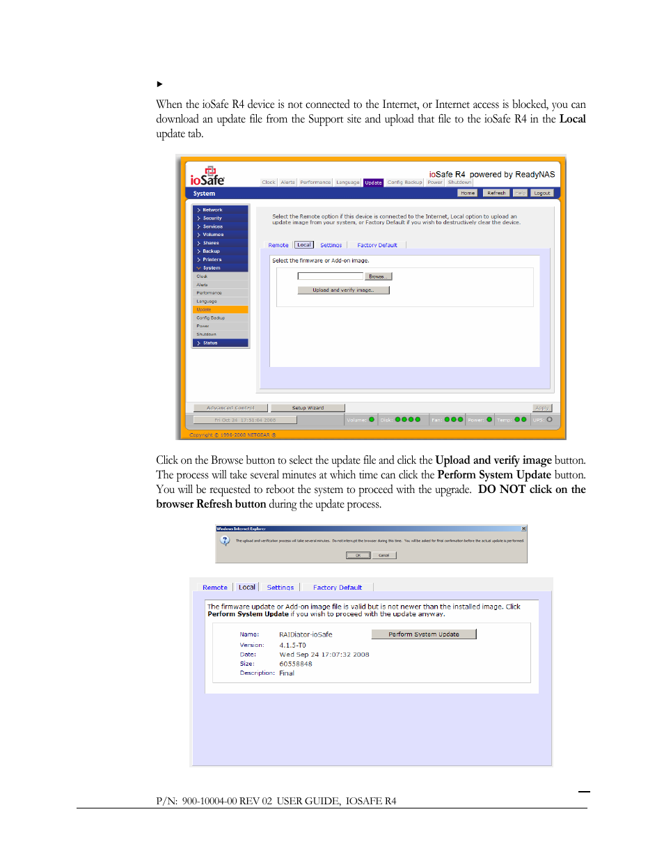 ioSafe R4 User Manual | Page 79 / 113