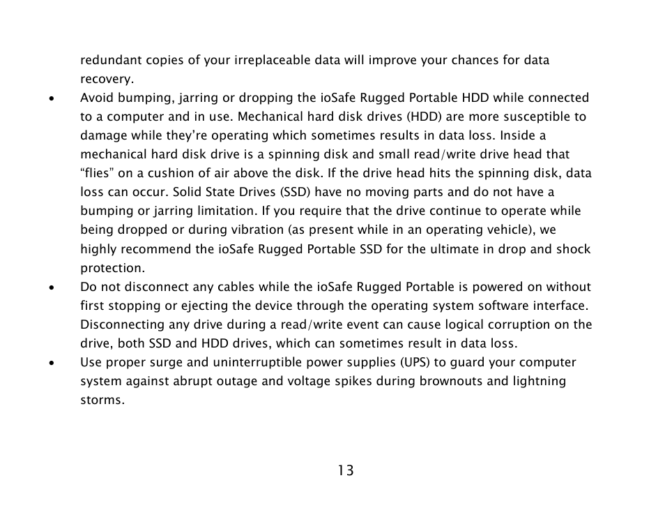 ioSafe 910-11011-00 User Manual | Page 13 / 26