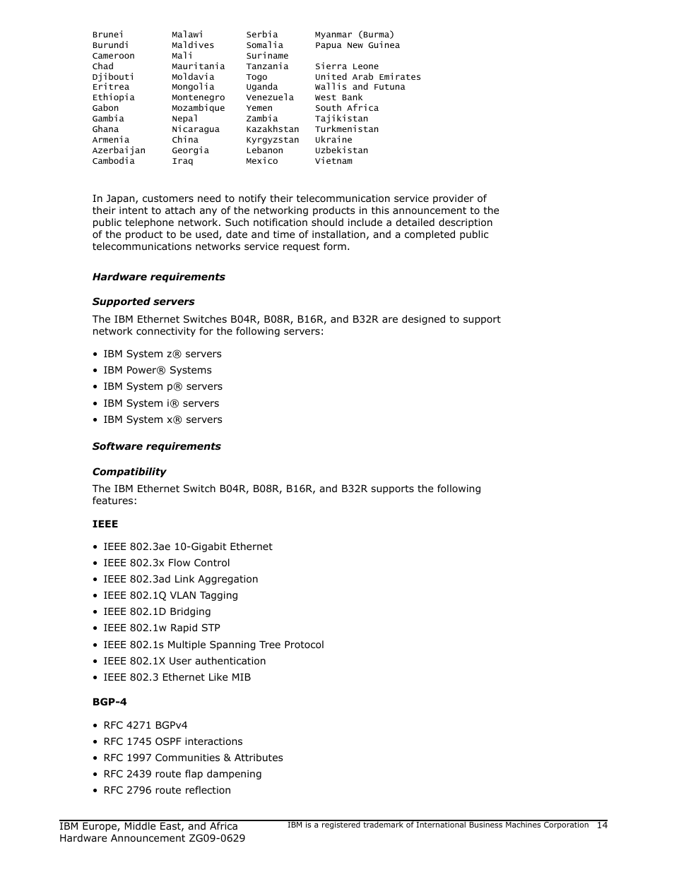 IBM ZG09-0629 User Manual | Page 14 / 24