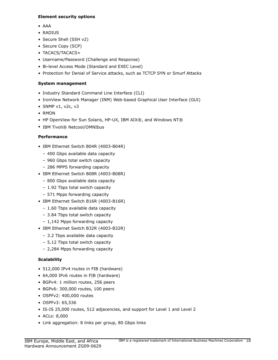 IBM ZG09-0629 User Manual | Page 18 / 24