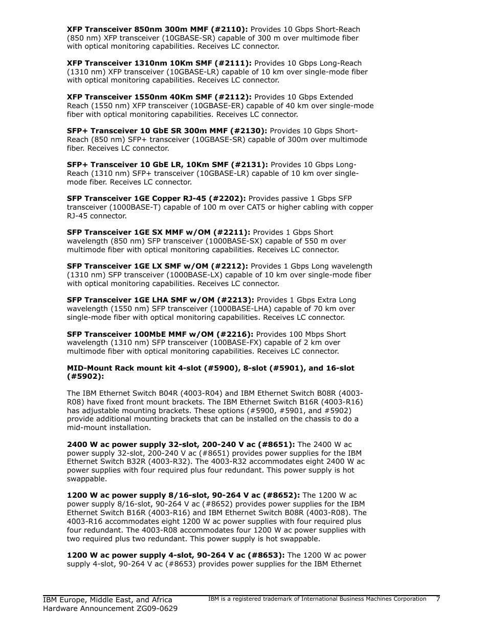 IBM ZG09-0629 User Manual | Page 7 / 24
