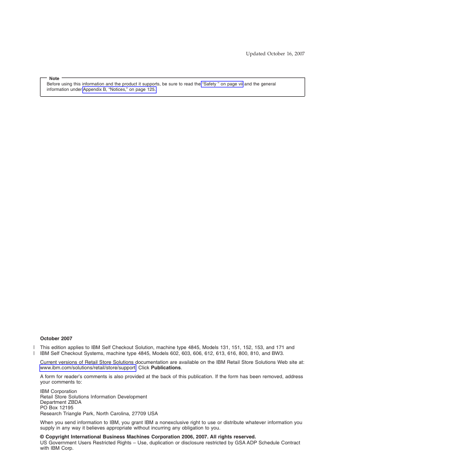 IBM 8xx User Manual | Page 4 / 156