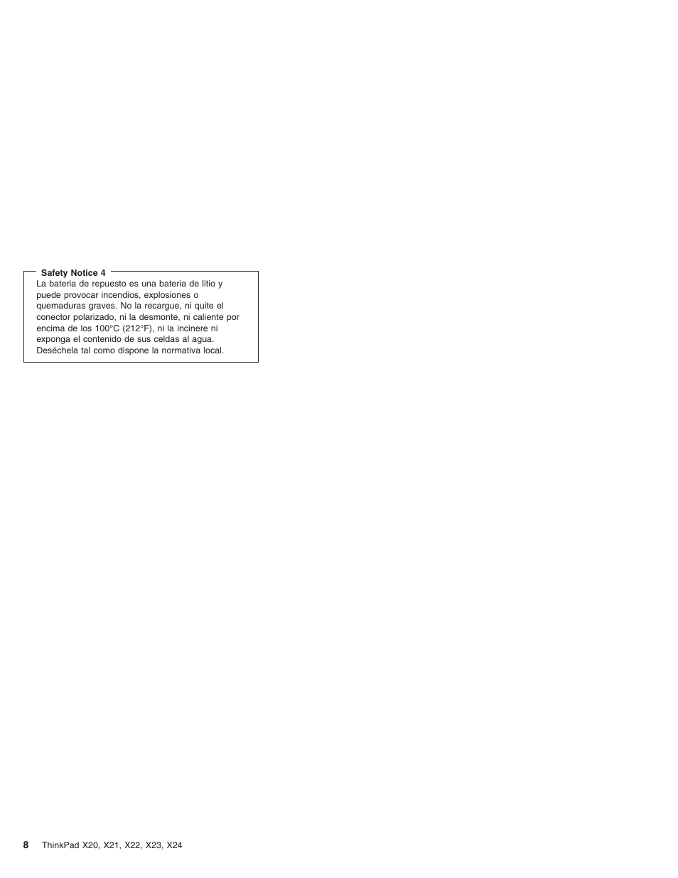 IBM X23 User Manual | Page 12 / 141