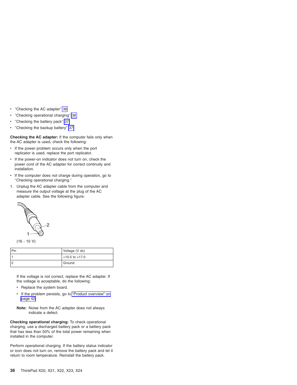 IBM X23 User Manual | Page 40 / 141