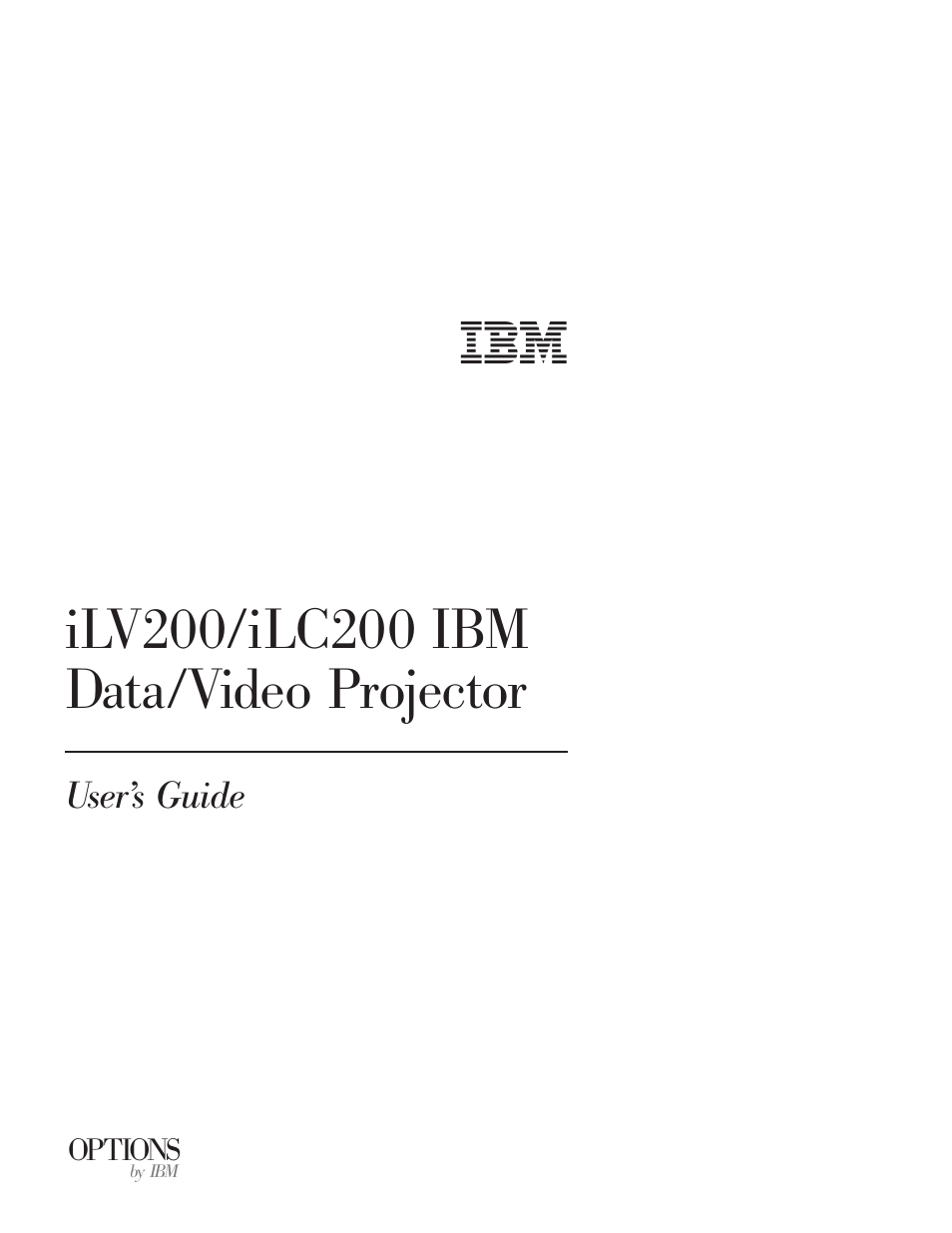 IBM ILC200 User Manual | 76 pages