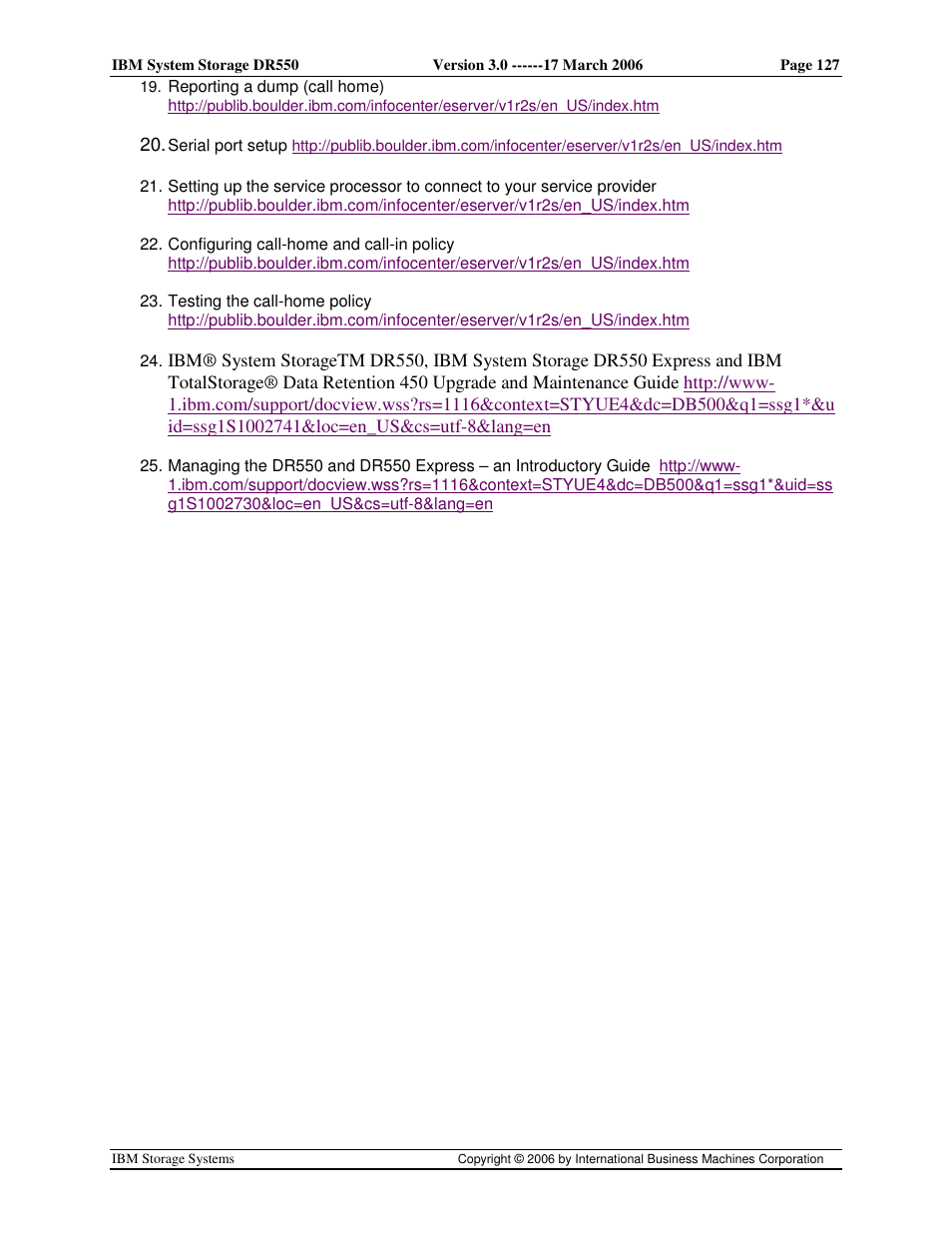 IBM DR550 User Manual | Page 127 / 128