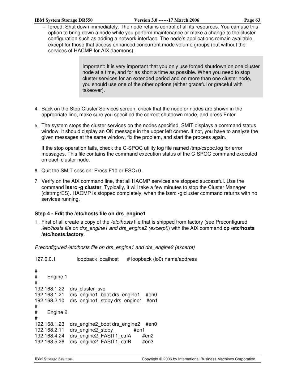 IBM DR550 User Manual | Page 63 / 128