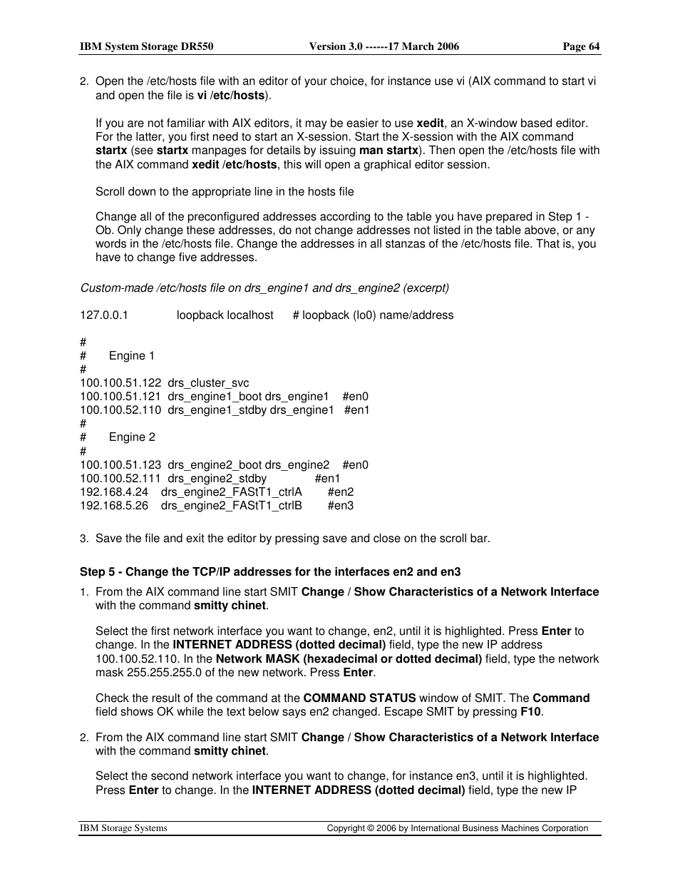 IBM DR550 User Manual | Page 64 / 128