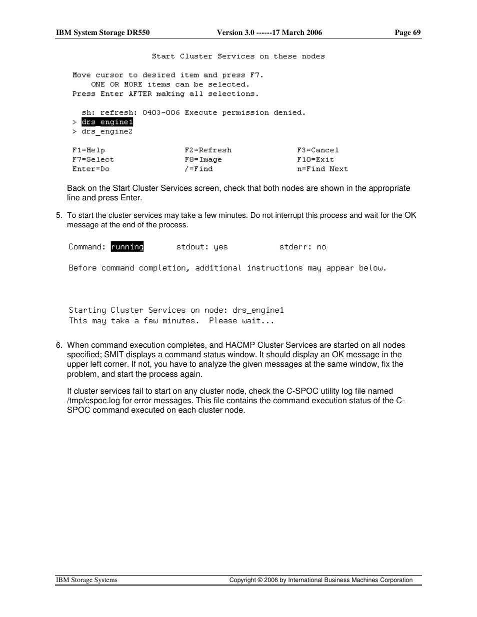 IBM DR550 User Manual | Page 69 / 128