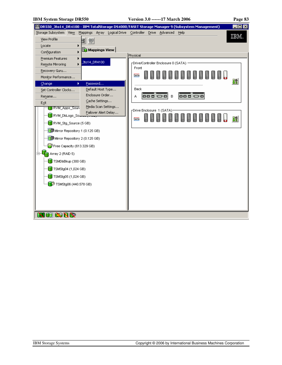 IBM DR550 User Manual | Page 83 / 128