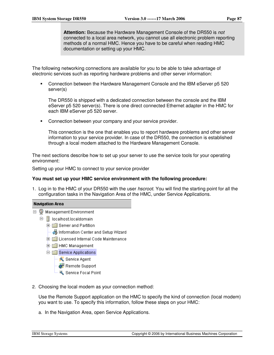 IBM DR550 User Manual | Page 87 / 128