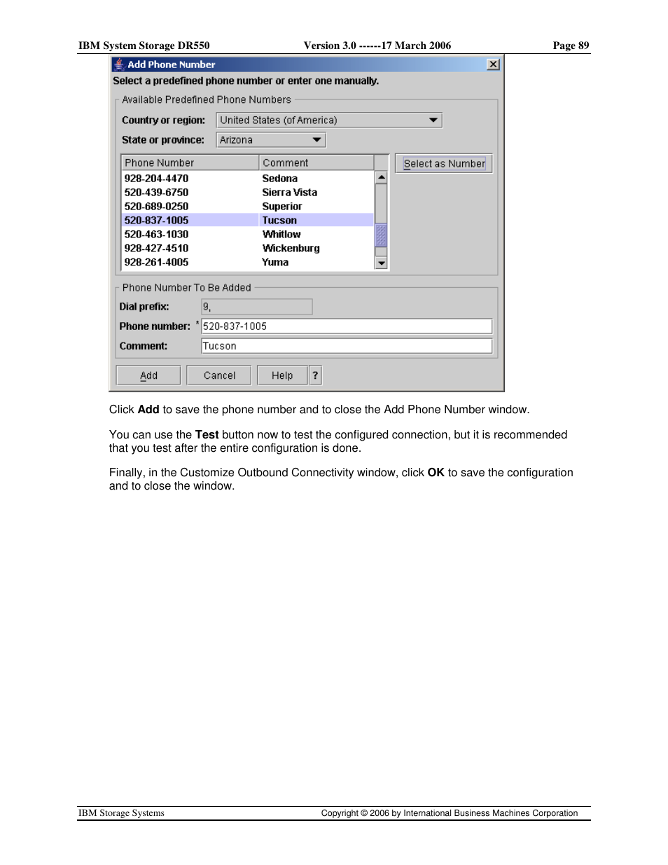IBM DR550 User Manual | Page 89 / 128