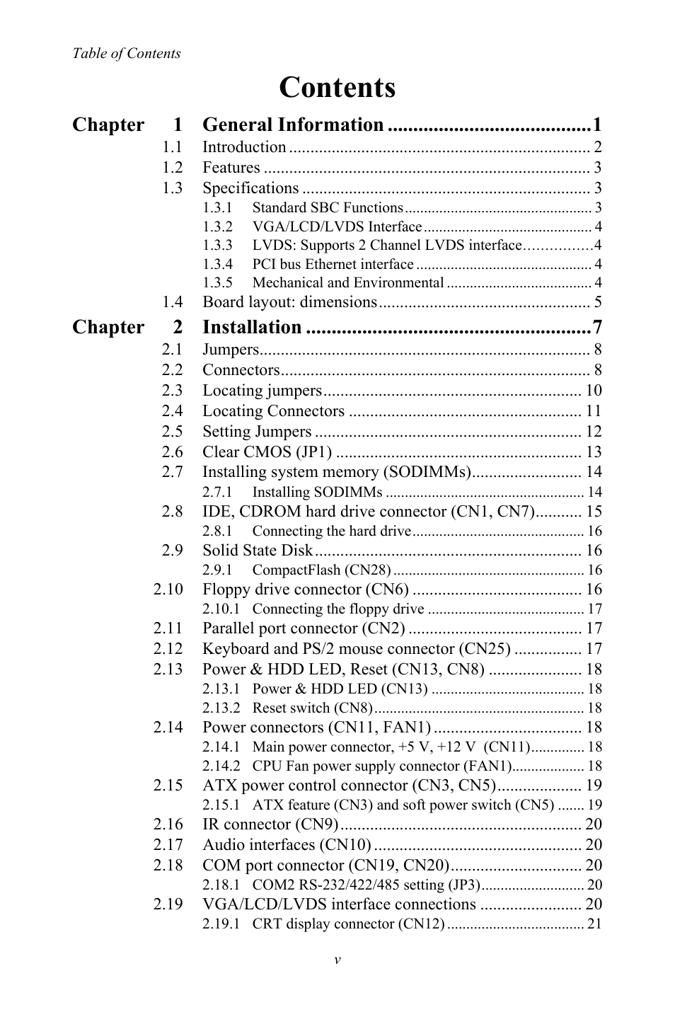 IBM CFC2 User Manual | Page 5 / 154