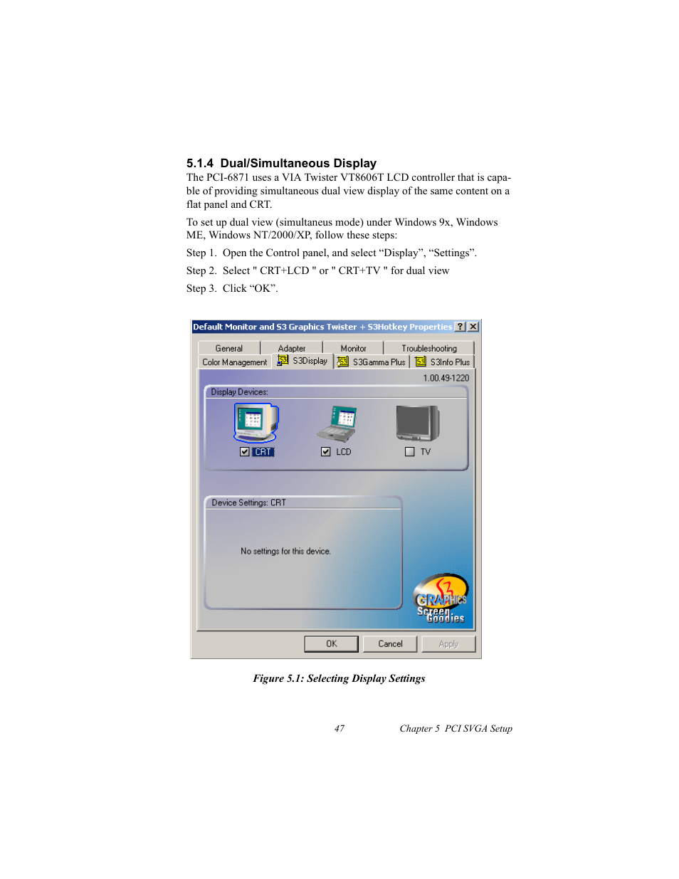 4 dual/simultaneous display, Save & exit setup | IBM CFC2 User Manual | Page 55 / 154