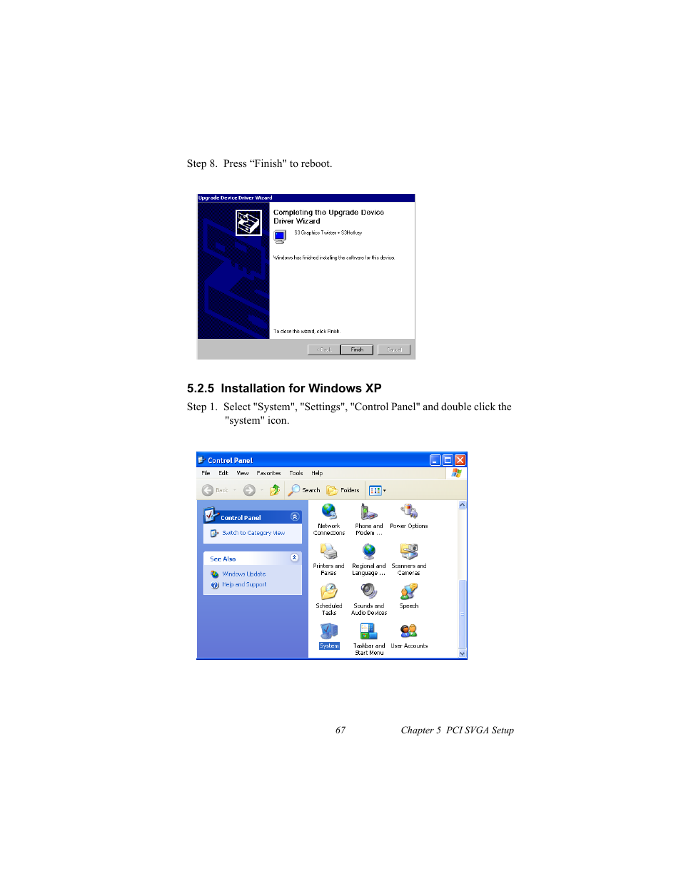 5 installation for windows xp | IBM CFC2 User Manual | Page 75 / 154