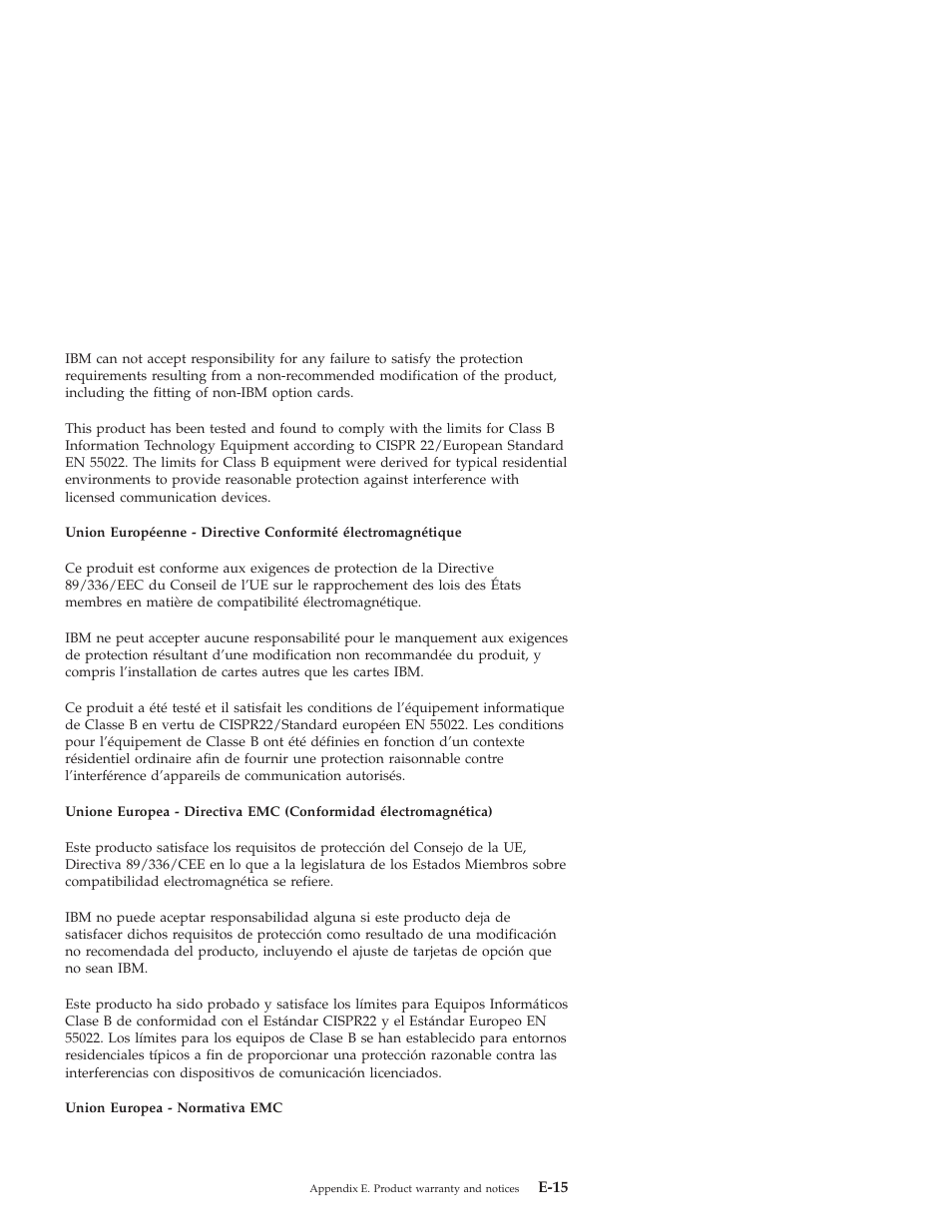 IBM 22P6959 User Manual | Page 47 / 50