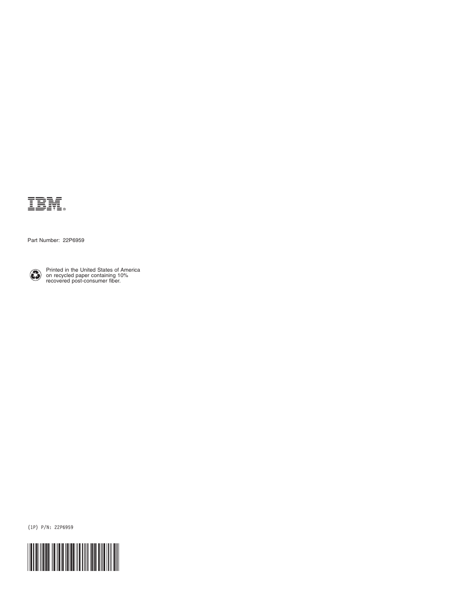 IBM 22P6959 User Manual | Page 50 / 50