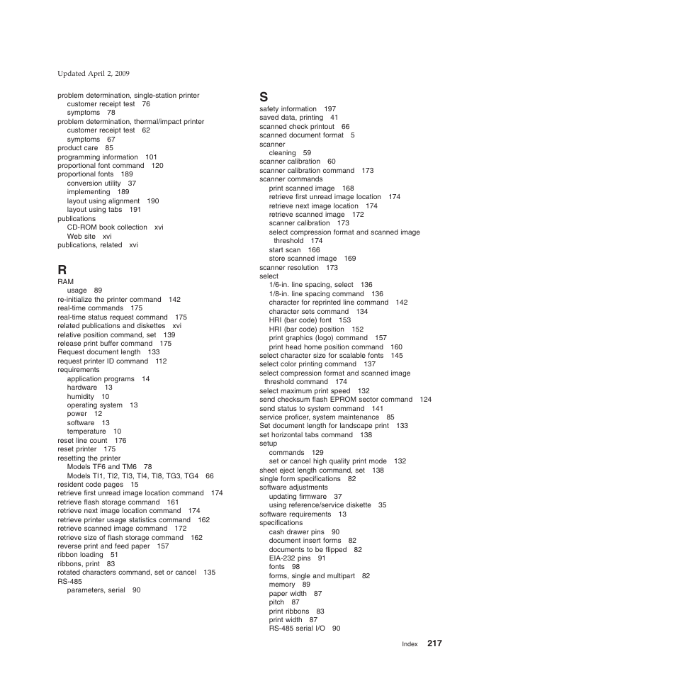 IBM SUREMARK TI8 User Manual | Page 239 / 244