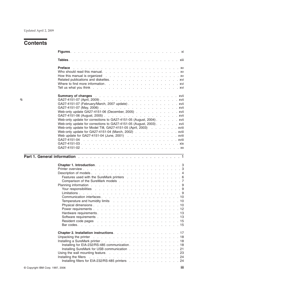 IBM SUREMARK TI8 User Manual | Page 5 / 244