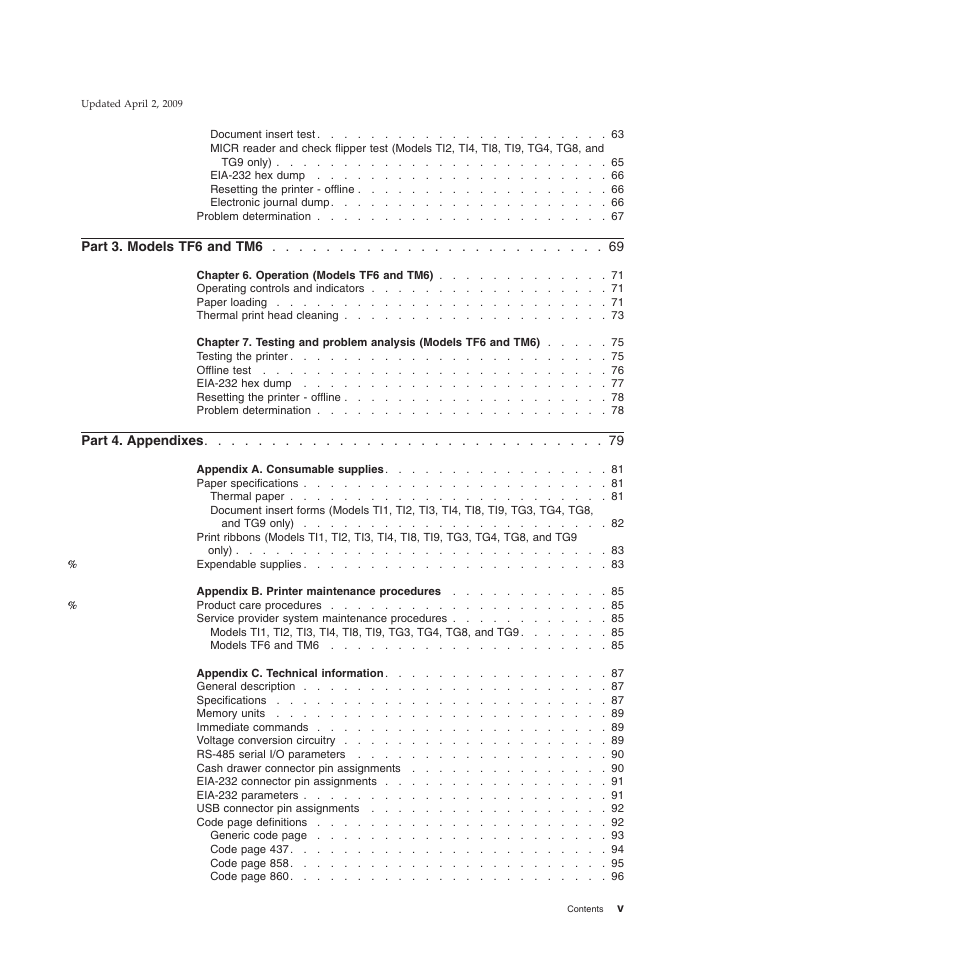 IBM SUREMARK TI8 User Manual | Page 7 / 244