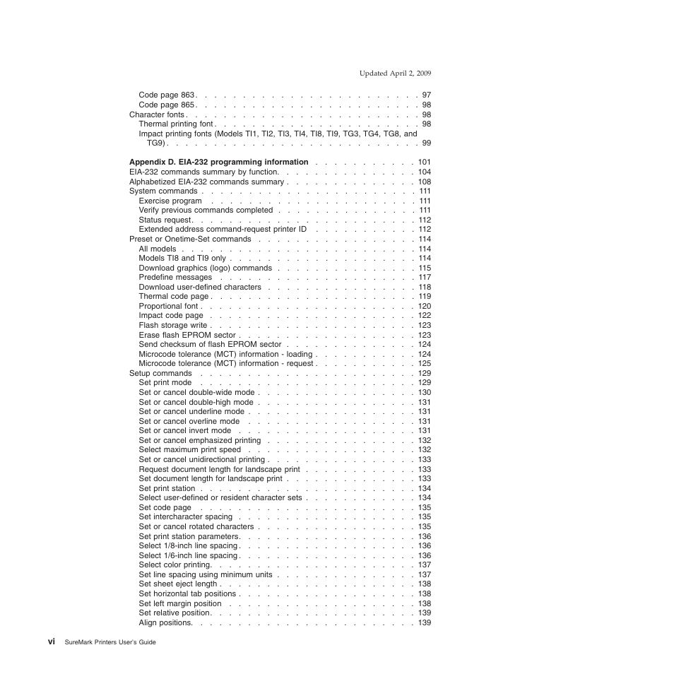 IBM SUREMARK TI8 User Manual | Page 8 / 244