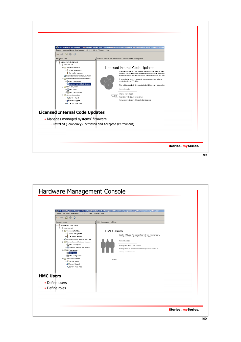 Hardware management console | IBM I5/OS User Manual | Page 50 / 59