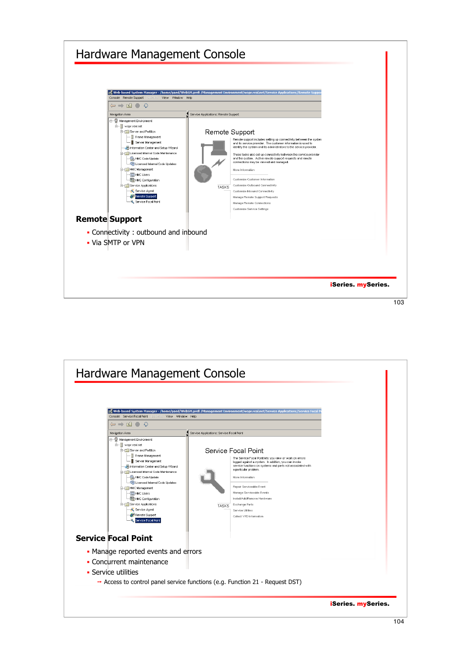 Hardware management console | IBM I5/OS User Manual | Page 52 / 59