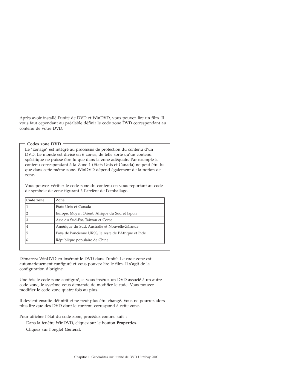 Lecture d’un film dvd | IBM ULTRABAY 2000 User Manual | Page 19 / 62