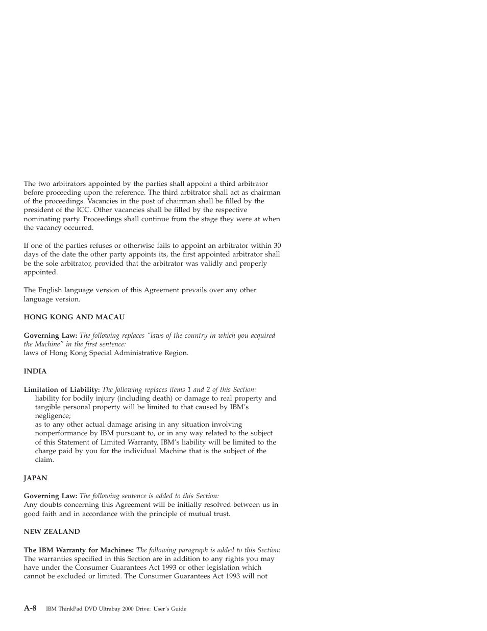IBM ULTRABAY 2000 User Manual | Page 48 / 62