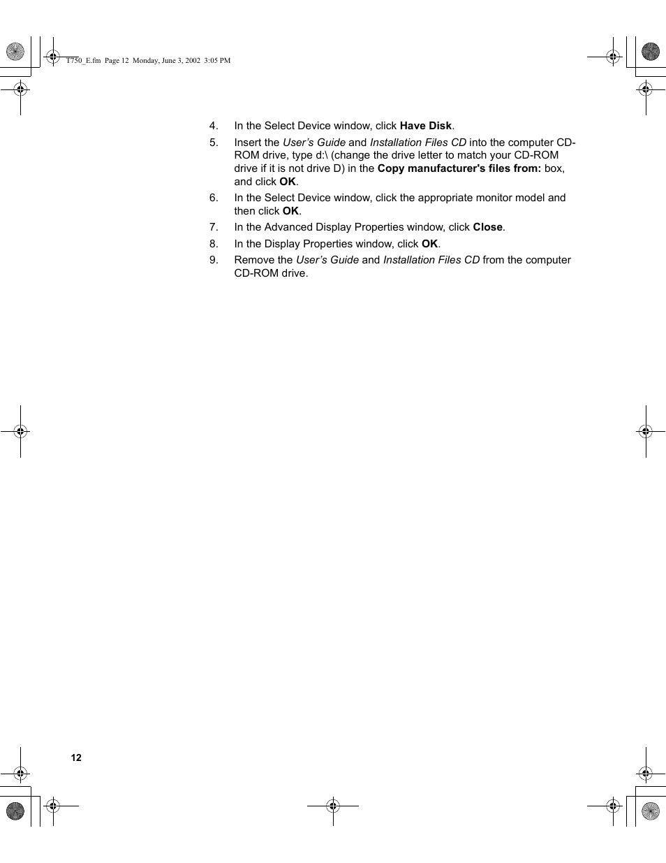 IBM T750 User Manual | Page 14 / 35
