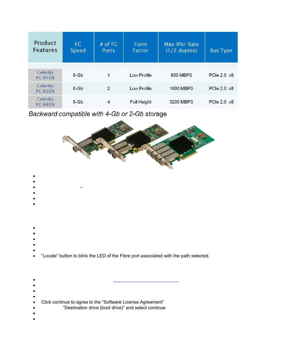 Atto config tool features, Atto os x driver installation | IBM SYSTEM STORAGE DS5000 User Manual | Page 20 / 38