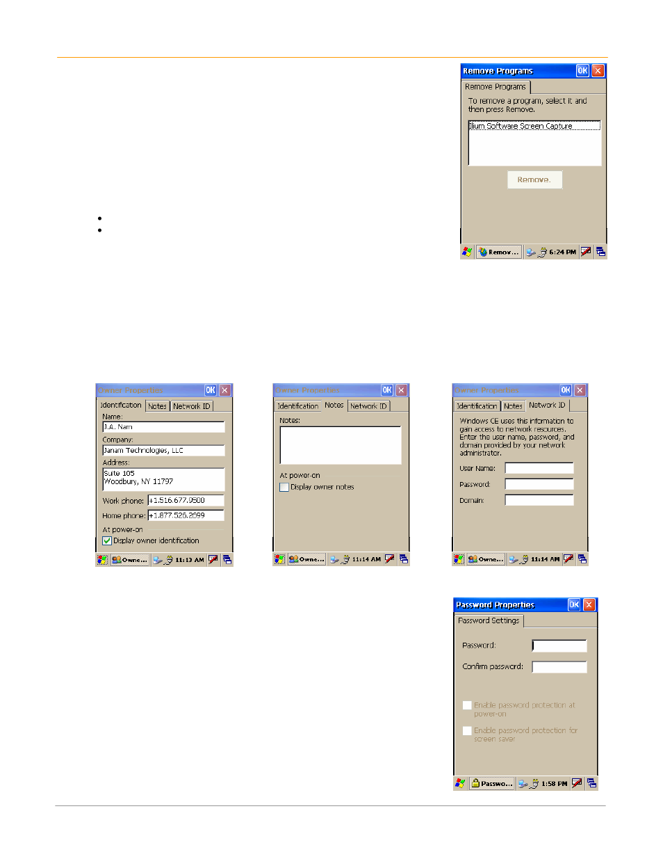 IBM Janam XM60 User Manual | Page 22 / 49