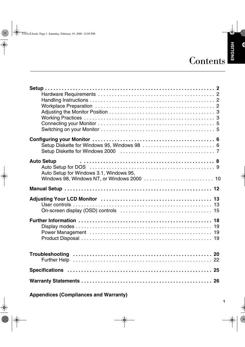 IBM 9511-A User Manual | Page 3 / 28