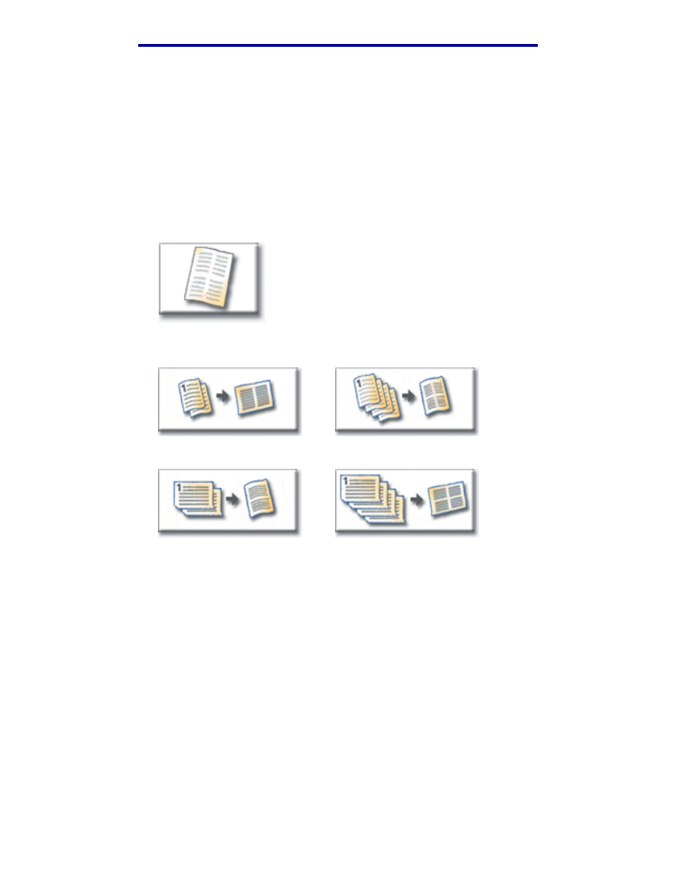 How do i copy multiple pages onto one page | IBM Infoprint MFP 35 User Manual | Page 23 / 60