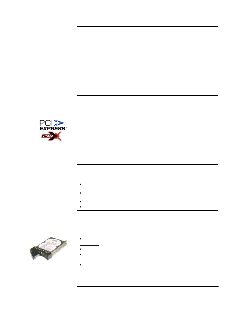 High-performance adapter slots, Hot-swap/redundant components, Large hdd storage capacity | IBM X3650 User Manual | Page 5 / 18