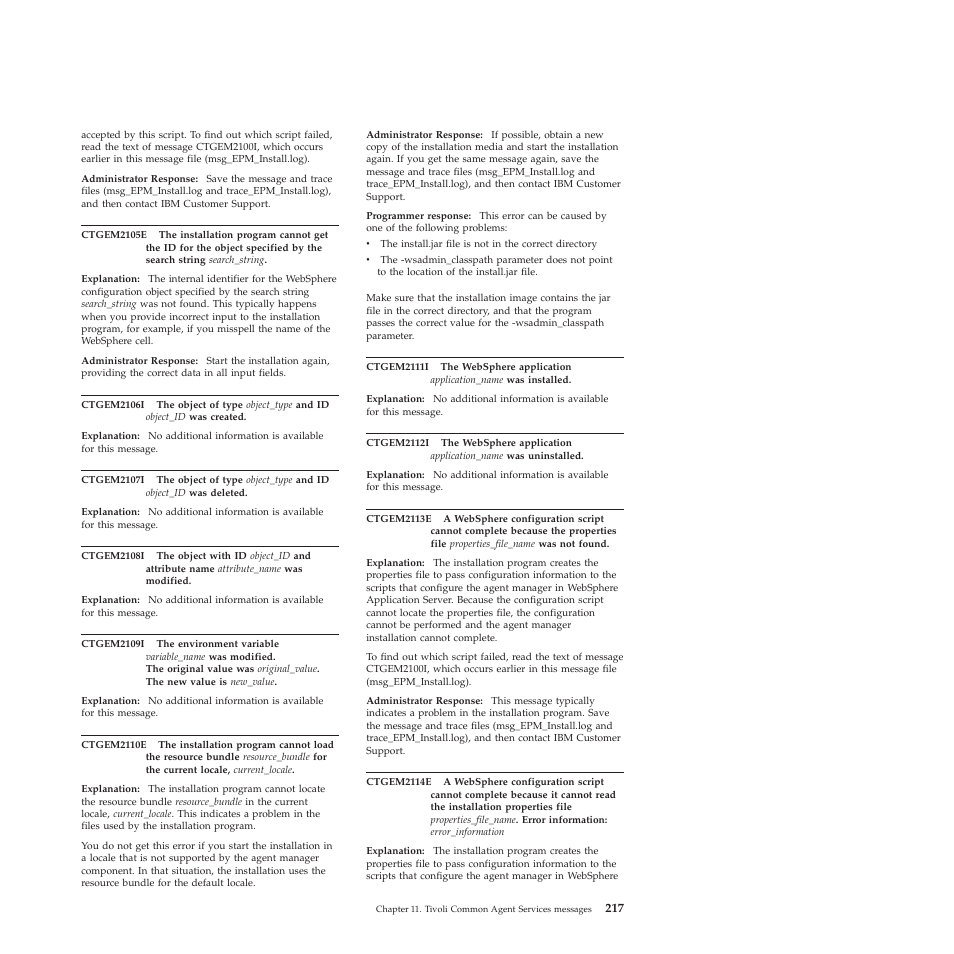 IBM 51 User Manual | Page 229 / 248