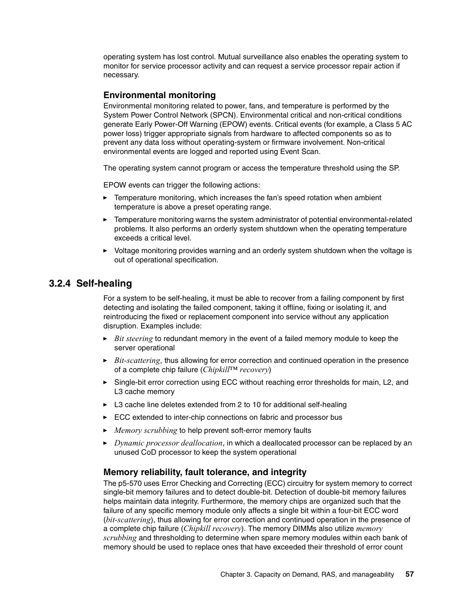 4 self-healing | IBM P5 570 User Manual | Page 69 / 82