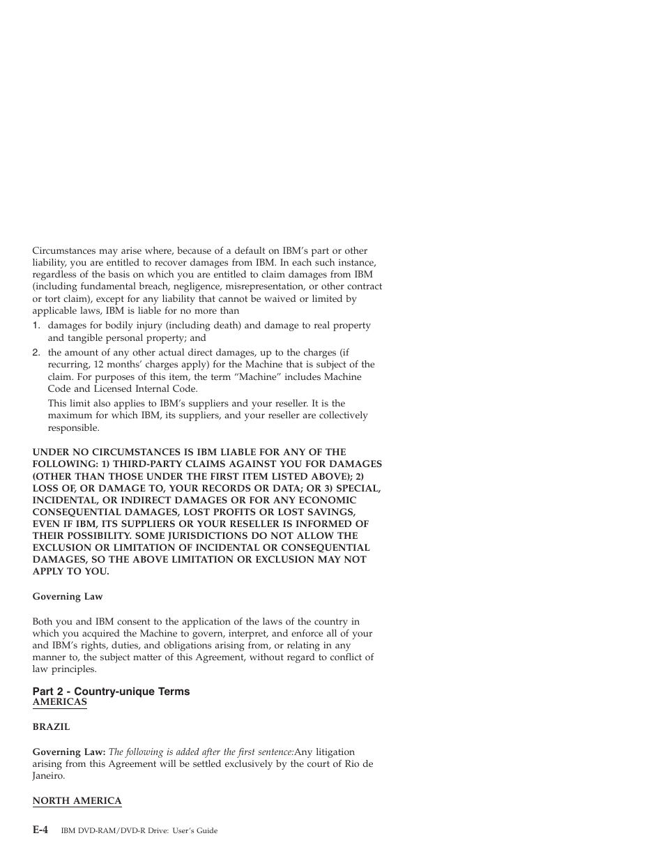 Part 2 - country-unique terms | IBM 22P6960 User Manual | Page 40 / 56