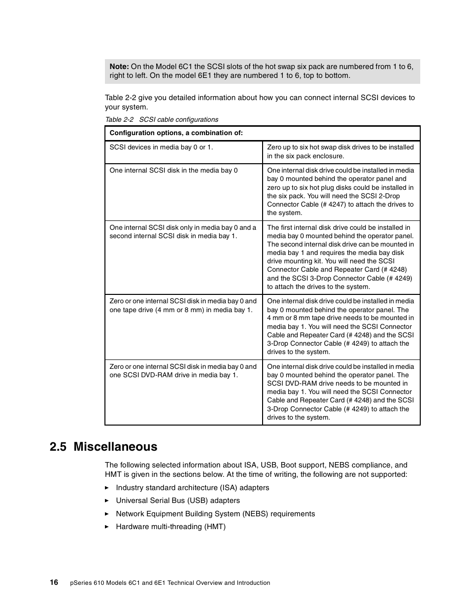 5 miscellaneous | IBM 610 User Manual | Page 24 / 40