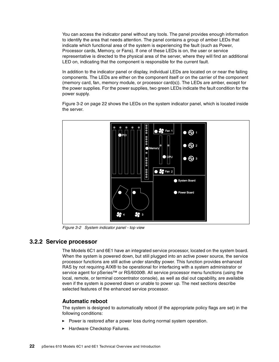 2 service processor | IBM 610 User Manual | Page 30 / 40