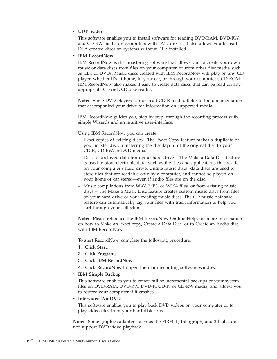 IBM 22P9176 User Manual | Page 38 / 76