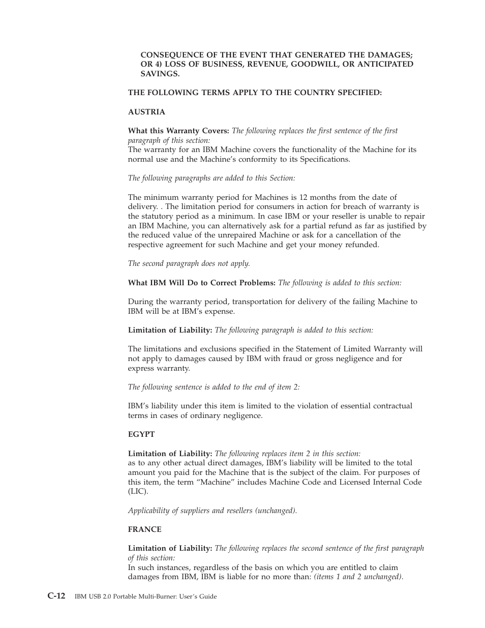 IBM 22P9176 User Manual | Page 62 / 76