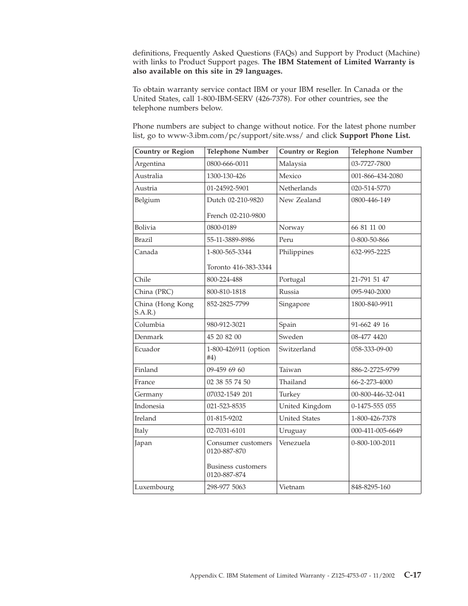 IBM 22P9176 User Manual | Page 67 / 76