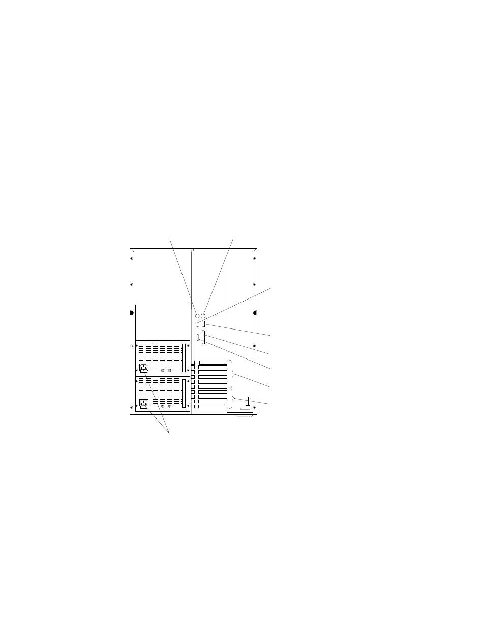 Expansion slots and input/output connectors | IBM 704 User Manual | Page 28 / 348