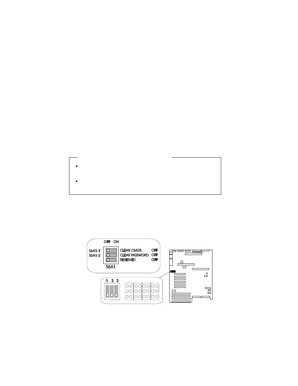 Clearing all passwords (switch s6a1-2) | IBM 704 User Manual | Page 319 / 348