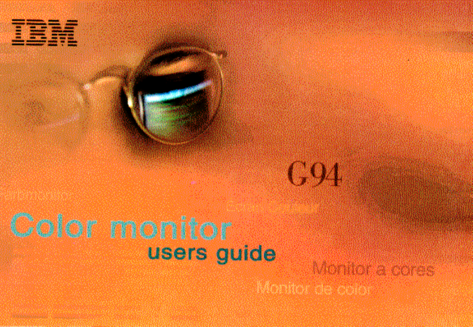 IBM G94 User Manual | 37 pages