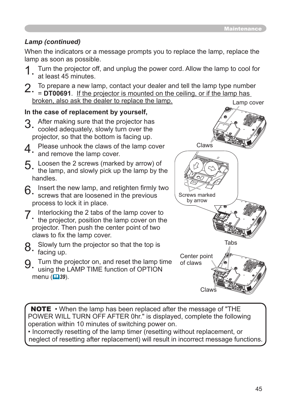 IBM CP-X445 User Manual | Page 45 / 56